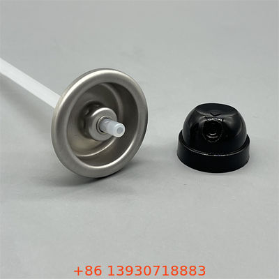 दैनिक व्यक्तिगत स्वच्छता उत्पादों के लिए बेहतर डिओडोरेंट स्प्रे वाल्व और बॉडी मिस्ट एक्चुएटर, सहज एरोसोल वितरण के लिए