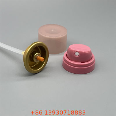 एल्यूमीनियम डिओडोरेंट स्प्रे वाल्व 53mm प्राकृतिक शरीर स्प्रे के लिए