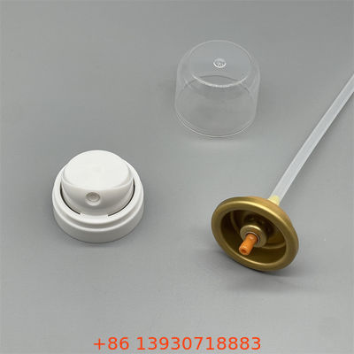 लीक-प्रूफ और चिकनी छिड़काव के साथ दैनिक व्यक्तिगत देखभाल उत्पादों के लिए बॉडी स्प्रे वाल्व