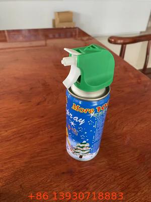 FrostJet दो छेद वाला हिम स्प्रे वाल्व और एक्चुएटर, तत्काल शीतकालीन प्रभाव, नकली बर्फ के लिए उच्च-आउटपुट नोजल