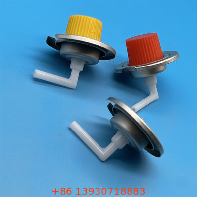 ब्यूटेन गैस कारतूस वाल्व पोर्टेबल ईंधन कैनस्टर वाल्व कैंपिंग स्टोव के लिए सार्वभौमिक फिट