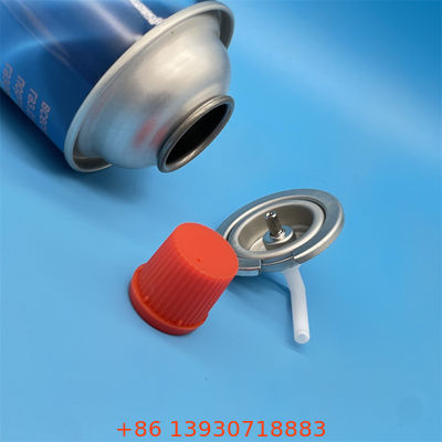 ब्यूटेन गैस कारतूस वाल्व पोर्टेबल ईंधन कैनस्टर वाल्व कैंपिंग स्टोव के लिए सार्वभौमिक फिट