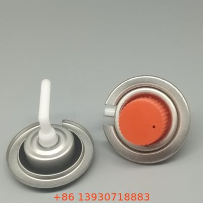 1 इंच ब्यूटेन गैस स्टोव वाल्व, पोर्टेबल कैंपिंग स्टोव के लिए कैप के साथ