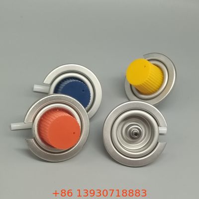 आउटडोर खाना पकाने के लिए कवर लीक सील प्रूफ के साथ एरोसोल ब्यूटेन गैस वाल्व