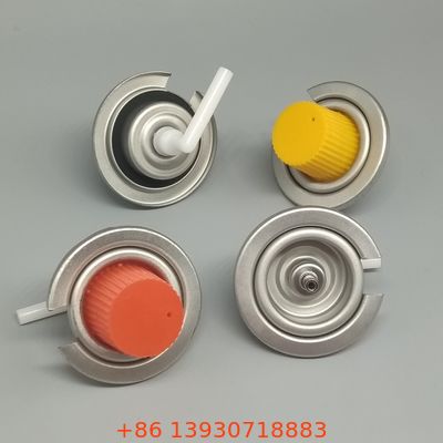 पोर्टेबल बर्नरों के साथ संगत उच्च दबाव ब्यूटेन गैस कारतूस वाल्व