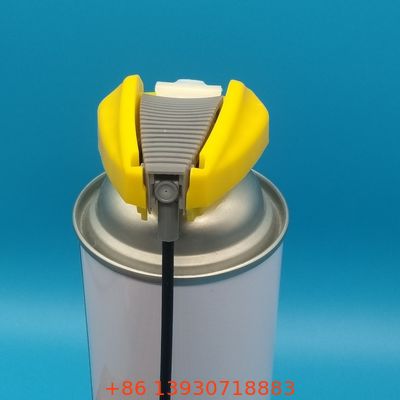 आपके निजी लेबल एयरोसोल उत्पादों के लिए एक्सटेंशन ट्यूब के साथ एरोसोल ट्रिगर एक्चुएटर