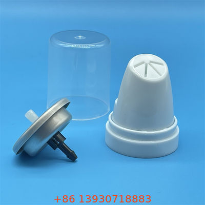 हेयर मूस के डिब्बे के लिए उलटा एल्यूमीनियम वाल्व, स्टाइलिंग फोम उत्पादों के लिए