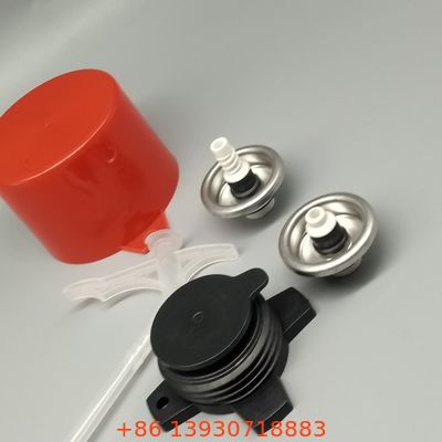 मानक एयरोसोल डिब्बों के साथ संगत भारी शुल्क पॉलीयूरेथेन सीलेंट वाल्व