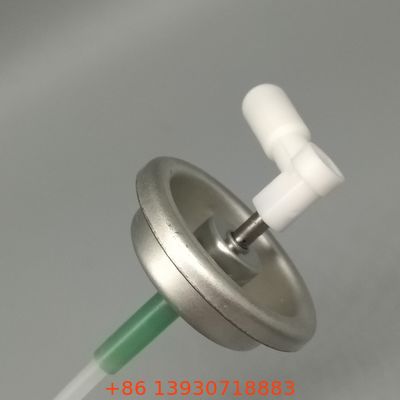 एक इंच के मीटर वाले एयरोसोल वाल्व को सटीक खुराक एकरूपता के लिए डिज़ाइन किया गया है