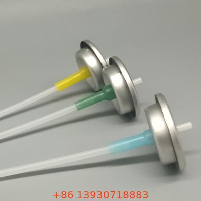 उत्कृष्ट महीन फुहार और नियंत्रित आउटपुट के साथ प्रीमियम हेयरकेयर स्प्रे के लिए सुरुचिपूर्ण मीटरयुक्त एरोसोल वाल्व