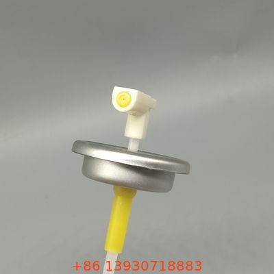 एरोसोल एयर फ्रेशनर कैनिस्टर के लिए प्लास्टिक स्टेम मीटरिंग वाल्व स्वचालित सुगंध डिस्पेंसर