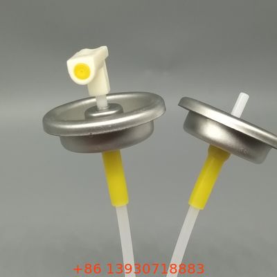 मीटर वाले एयरोसोल वाल्व जिसमें लगातार स्प्रे पैटर्न और बेहतर फॉर्मूला सुरक्षा हो