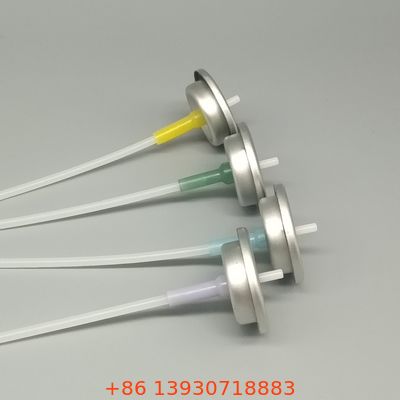 एरोसोल एयर फ्रेशनर कैनिस्टर के लिए प्लास्टिक स्टेम मीटरिंग वाल्व स्वचालित सुगंध डिस्पेंसर