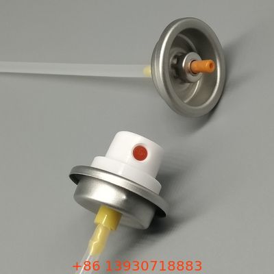 Chemically Inert Aerosol Spray Air Freshener Valve for Natural and Organic Formulations with Pure and Clog-Resistant Design.