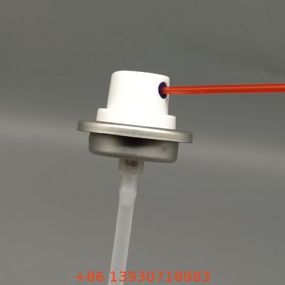 औद्योगिक रखरखाव और मशीनरी के लिए सटीक-इंजीनियर WD-40 लुब्रिकेंट वाल्व, लगातार स्ट्रॉ-अटैच्ड स्प्रे नियंत्रण के साथ