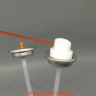 टिकाऊ एरोसोल वाल्व WD-40 स्प्रे के लिए आदर्श चिकना और नियंत्रित स्नेहक वितरण