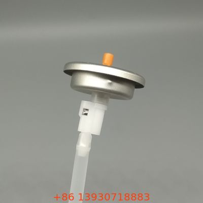 विश्वसनीय प्रवाह नियंत्रण के साथ सभी दिशा स्प्रे के लिए एयरोसोल वाल्व