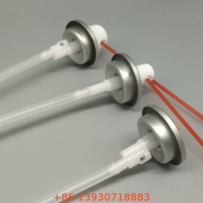 ऊपर से नीचे तक छिड़काव के लिए एयरोसोल डिब्बों के लिए 360 स्प्रे वाल्व प्रणाली