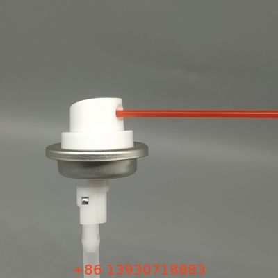 ऊपर से नीचे तक छिड़काव के लिए एयरोसोल डिब्बों के लिए 360 स्प्रे वाल्व प्रणाली