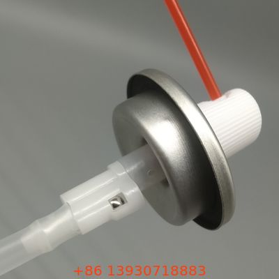 ऊपर से नीचे तक छिड़काव के लिए एयरोसोल डिब्बों के लिए 360 स्प्रे वाल्व प्रणाली