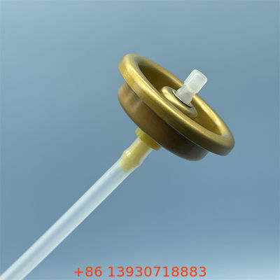 एल्यूमीनियम डिओडोरेंट डिब्बों के लिए वाल्व व्यक्तिगत देखभाल एयरोसोल के लिए सटीक स्प्रे वाल्व