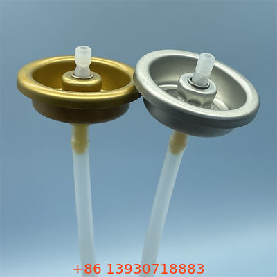 एल्यूमीनियम डिओडोरेंट कैन वाल्व – कॉस्मेटिक और पर्सनल केयर के लिए एक इंच लीक-प्रूफ एरोसोल स्प्रे वाल्व