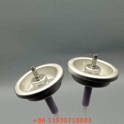 नियंत्रित वितरण के लिए सटीक 1 इंच प्लास्टिक और धातु स्टेम मीटरिंग एरोसोल वाल्व