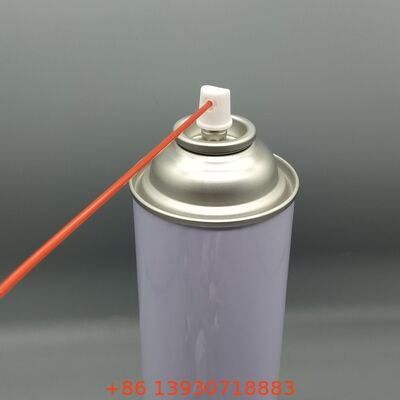 बहुउद्देश्यीय स्नेहक के लिए एक्सटेंशन ट्यूब के साथ संगत एरोसोल WD-40 स्प्रे वाल्व