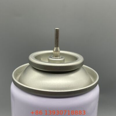 1 इंच का प्लास्टिक और धातु का स्टेम लाइटर गैस रिफिल वाल्व दबाव वाले ब्यूटेन एयरोसोल के लिए