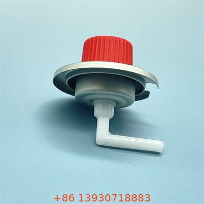 बाहरी शौकियों के लिए उच्च दृश्यता लाल टोपी पोर्टेबल गैस स्टोव वाल्व