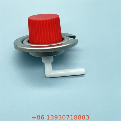 लीक-प्रूफ पोर्टेबल स्टोव और टॉर्च के लिए उच्च परिशुद्धता वाले ब्यूटेन गैस कैनस्टर एयरोसोल वाल्व