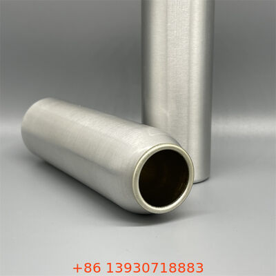 मुद्रण के लिए चिकनी बाहरी सतह के साथ एल्यूमीनियम एयरोसोल कैनस्टर और निर्बाध लीक-प्रूफ अनंत पुनर्नवीनीकरण निर्माण