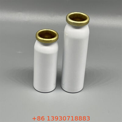 कॉस्मेटिक और फार्मास्युटिकल उपयोग के लिए लीक-प्रूफ और हल्के डिज़ाइन के साथ टिकाऊ 20 मिमी गर्दन व्यास एल्यूमीनियम एरोसोल कैन