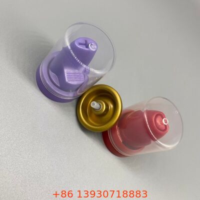 बालों के मऊस के लिए 360 डिग्री कार्यक्षमता के साथ उल्टा वितरण संक्षारण प्रतिरोधी एयरोसोल स्प्रे वाल्व