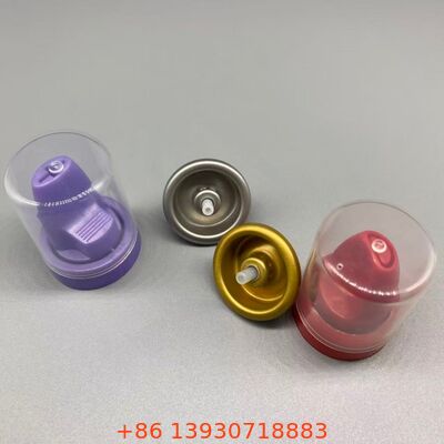 इनवर्टेड डिस्पेंसिंग सिस्टम एयरोसोल हेयर मॉस वाल्व के साथ संक्षारण प्रतिरोधी एल्यूमीनियम और 360 डिग्री कार्यक्षमता