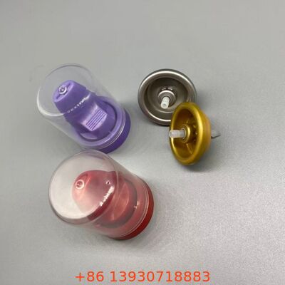 हेयर मूस के लिए इनवर्टेड डिस्पेंसिंग एरोसोल स्प्रे वाल्व, जंग-प्रतिरोधी और 360-डिग्री कार्यक्षमता के साथ