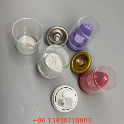 हेयर मूस के लिए इनवर्टेड डिस्पेंसिंग एरोसोल स्प्रे वाल्व, जंग-प्रतिरोधी और 360-डिग्री कार्यक्षमता के साथ