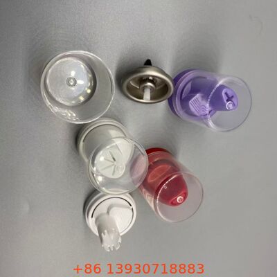 हेयर मूस के लिए 360-डिग्री कार्यक्षमता के साथ उल्टा वितरण संक्षारण प्रतिरोधी एयरोसोल वाल्व