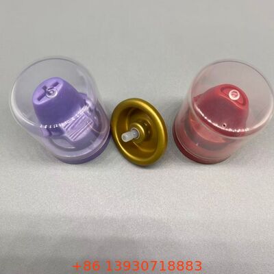 हेयर मूस के लिए इनवर्टेड डिस्पेंसिंग एरोसोल स्प्रे वाल्व, जंग-प्रतिरोधी और 360-डिग्री कार्यक्षमता के साथ