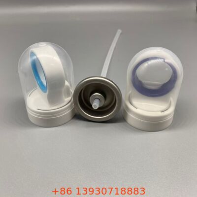सनस्क्रीन एयरोसोल वाल्व के साथ स्वच्छता कवर लीक-प्रूफ सील और सन प्रोटेक्शन स्प्रे के लिए 360 डिग्री ऑपरेशन