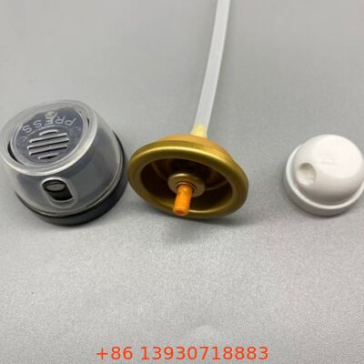 उच्च गति भरने की लाइनों के लिए अल्ट्रा-फाइन मिस्ट निरंतर वितरण के साथ एरोसोल डिओडोरेंट बॉडी स्प्रे वाल्व