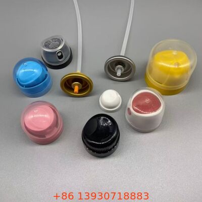 एयरोसोल बॉडी स्प्रे वाल्व 360° वितरण, लीक-प्रूफ सील, और एक इंच आकार के साथ डीओडोरेंट और फ्रांगेंस अनुप्रयोगों के लिए