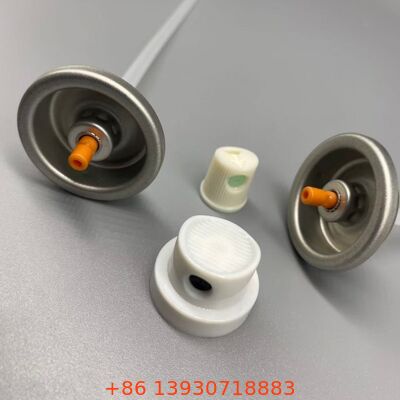 सैलून के उपयोग के लिए सटीक धुंध विरोधी अवरोधक नोजल और रासायनिक प्रतिरोधी निर्माण के साथ एयरोसोल हेयर गोंद वाल्व