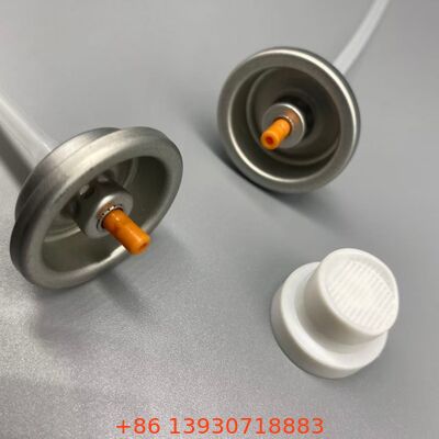 प्रिसिजन मिस्ट एंटी-ब्लॉकिंग नोजल और हेयर गोंद और चिपकने वाले के लिए रासायनिक प्रतिरोधी निर्माण के साथ पेशेवर एयरोसोल स्प्रे वाल्व