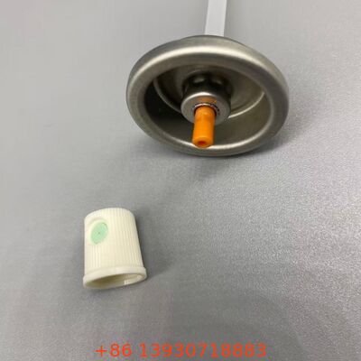 प्रिसिजन मिस्ट एंटी-ब्लॉकिंग नोजल और हेयर गोंद और चिपकने वाले के लिए रासायनिक प्रतिरोधी निर्माण के साथ पेशेवर एयरोसोल स्प्रे वाल्व