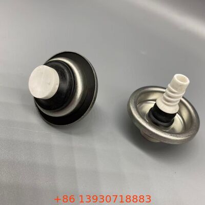 उच्च दबाव फोम वितरण के लिए एक इंच के आकार के साथ लंबी स्टेम रासायनिक प्रतिरोधी पीयू फोम एयरोसोल वाल्व