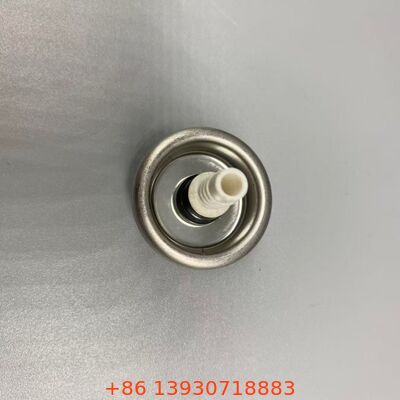 उच्च दबाव फोम वितरण के लिए एक इंच के आकार के साथ लंबी स्टेम रासायनिक प्रतिरोधी पीयू फोम एयरोसोल वाल्व