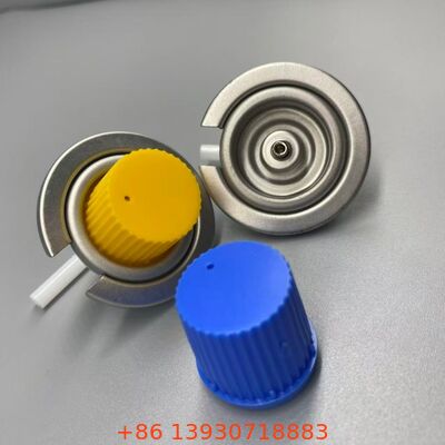 1-Inch Industrial-Grade Outdoor Stove Gas Valve with Red Safety Cap