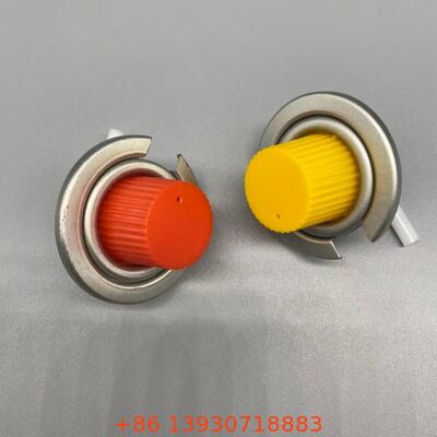 लाल कवर के साथ हेवी-ड्यूटी 1-इंच आउटडोर कुकिंग स्टोव वाल्व