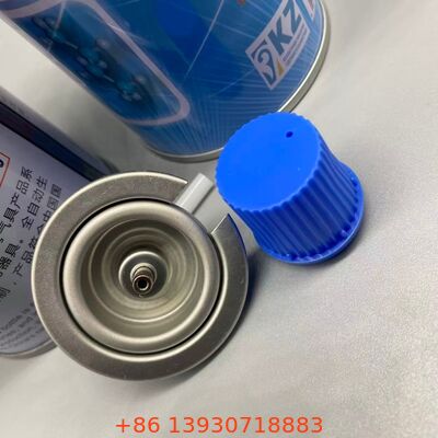 पोर्टेबल खाना पकाने के उपकरण के लिए लगातार प्रवाह नियंत्रण के साथ एक इंच लीक-प्रूफ एयरोसोल ब्यूटेन वाल्व